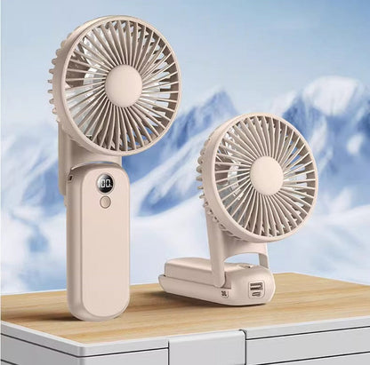 Skorter | 2025 New Handheld Foldable Rechargeable Mini Fan