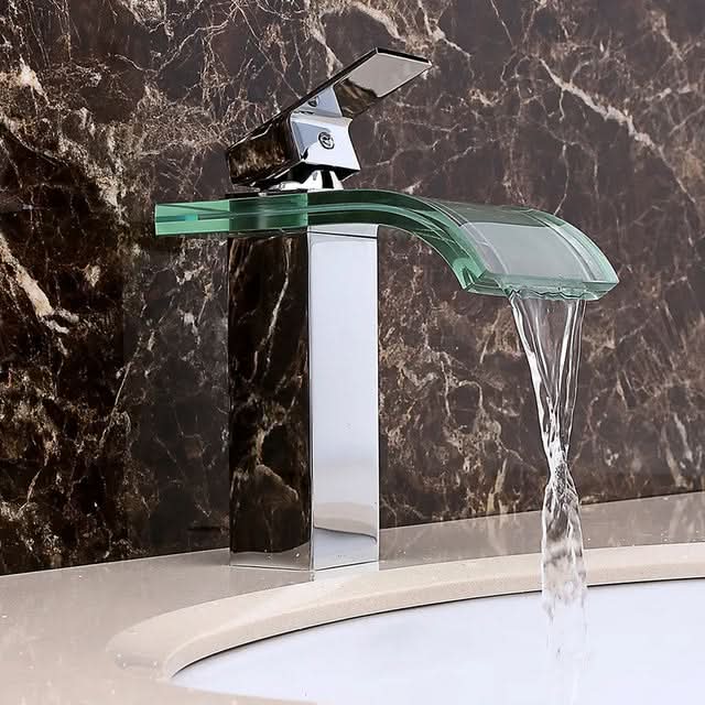 Skorter | AquaCascade Bathroom Waterfall Faucet
