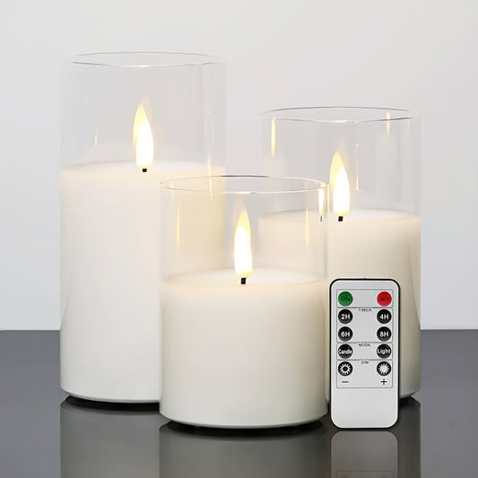 Skorter | 3-piece LED Light Set with Remote Control - Perfect for Christmas, Weddings & Birthdays