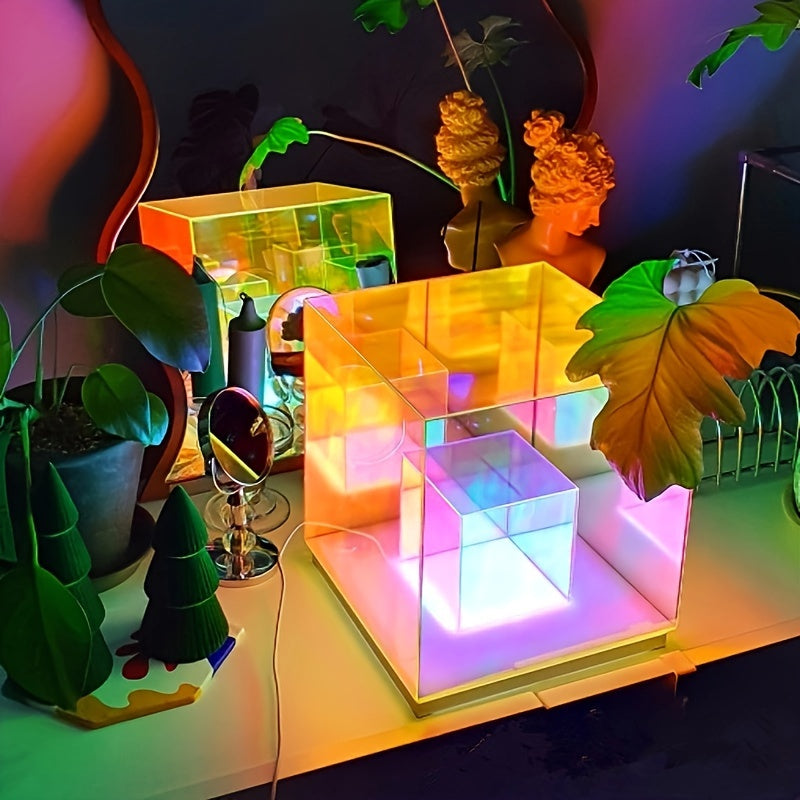 Skorter | LumiSky - Dreamy Star Light Table Lamp with Adjustable Light and Geometric Design