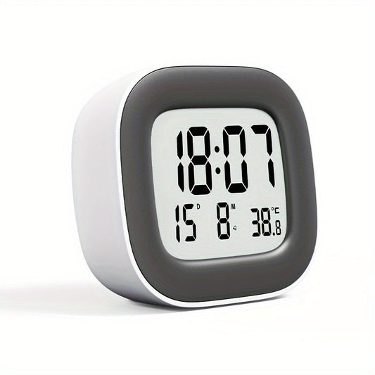 Skorter | TimeView - Mini digital väckarklocka med temperaturdisplay