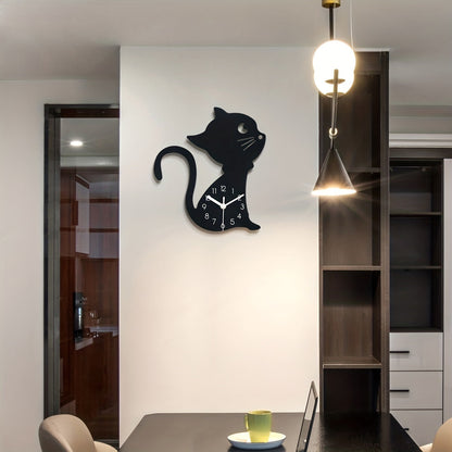 Skorter | ModernPaws - Creative Cat Wall Clock for Stylish Interior