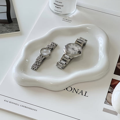 Skorter | CloudDish - Ceramic Sky Bowl for Jewelry & Decoration | Luxury Glam Style