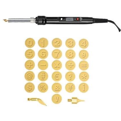 Skorter | 26 Letters Copper Mold —DIY Wood Burning/Carving Set