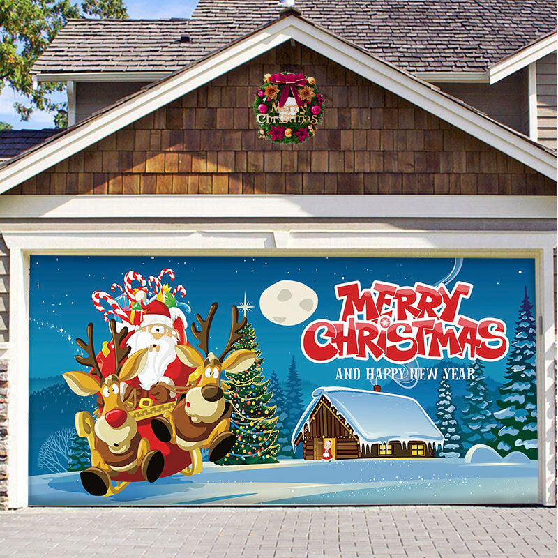 Skorter | Christmas Carsge Door Banner Ornament