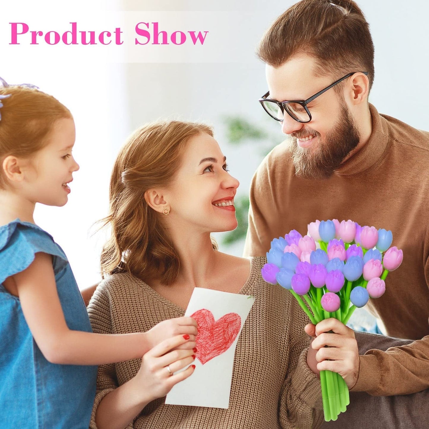 Skorter |  Color-changing tulip ballpoint pens(set of 6)