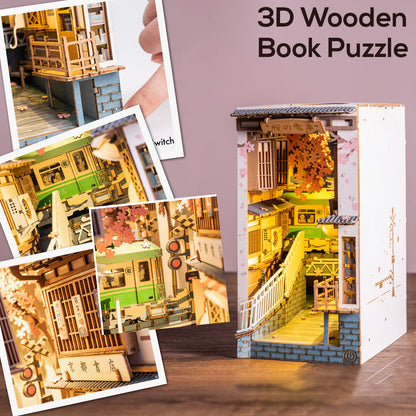 Skorter | 3D Wooden Book Nook Puzzle