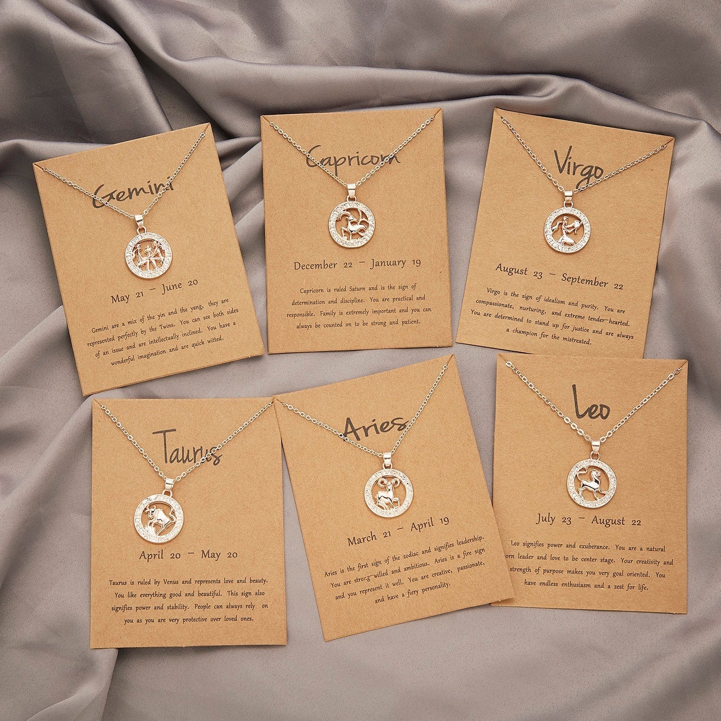 Skorter | Constellation Rose Gold Animal Necklace