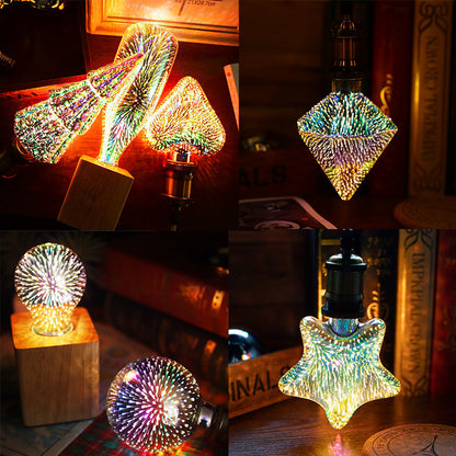 Skorter | 3D Fireworks LED Light Bulb