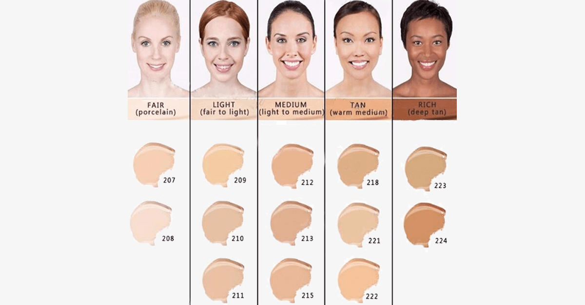 Skorter | Best Coverage Concealer Foundation – Naturally looking Makeup within reach