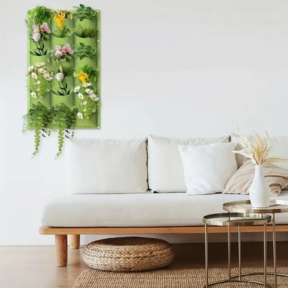 Skorter | Felt Plant Bag for Vertical Wall Mounting – Three-dimensional, Non-woven Plant Bag
