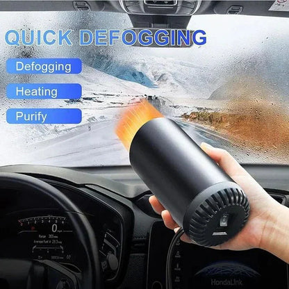 Skorter | CupHeat 12V Car Heater & Defroster – Compact 360° Hot Air Fan