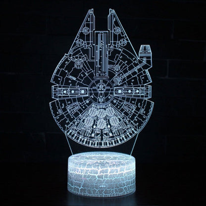 Skorter | 3D Lamp Star Wars Millennium Falcon