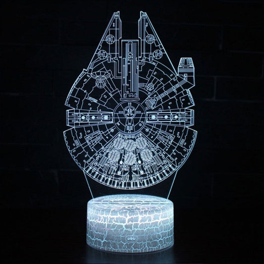 Skorter | 3D Lamp Star Wars Millennium Falcon