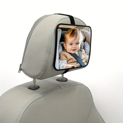 Skorter | Crash Tested and Certified Break Resistant Car Mirror for Rear Facing Babies - Wide View