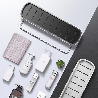 Skorter | EasyMount storage shelf for bathroom - no drilling required