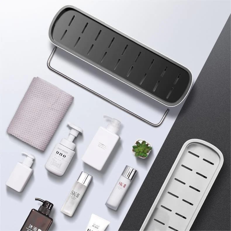 Skorter | Best Gift - No-Drill Bathroom Storage Shelf