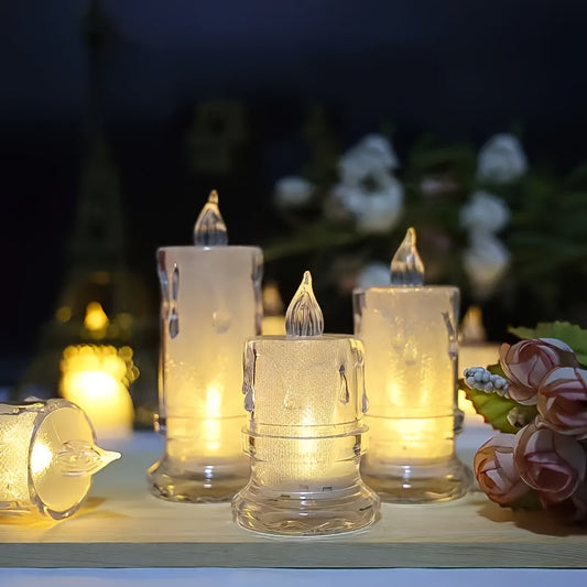 Skorter | 2/3 Pieces LED Flameless Light – Perfect For Family Gatherings, Dinner, Wedding and Birthday