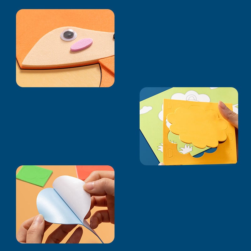 Skorter | 3D Foam Sticker Puzzle Game DIY Animal Children's Education Toys