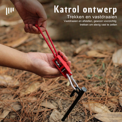 Skorter | Pulley Camping Rope - High Strength & Quick Release