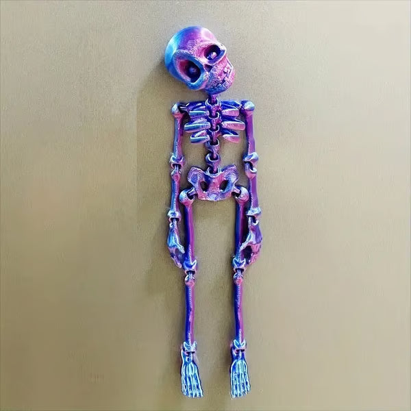 Skorter | 3D printed vintage skeleton magnetic figure