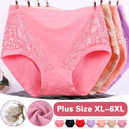 Skorter | 2023 Plus Size High Waist Leak Proof Cotton Panties