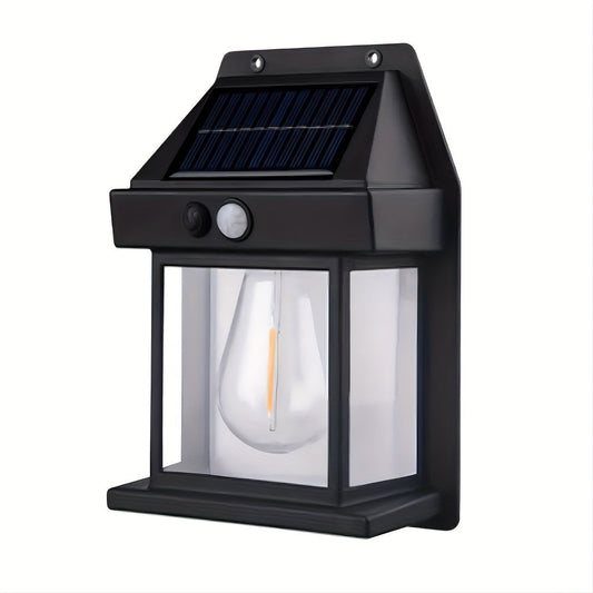 Skorter | SolarGlow - Solar-Tungsten Wall Lamp with Motion Sensor and 3 Lighting Modes