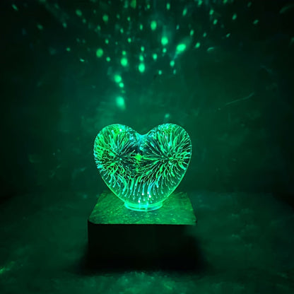 Skorter | FireworkLight - 3D LED Love Heart Fireworks Nightlight