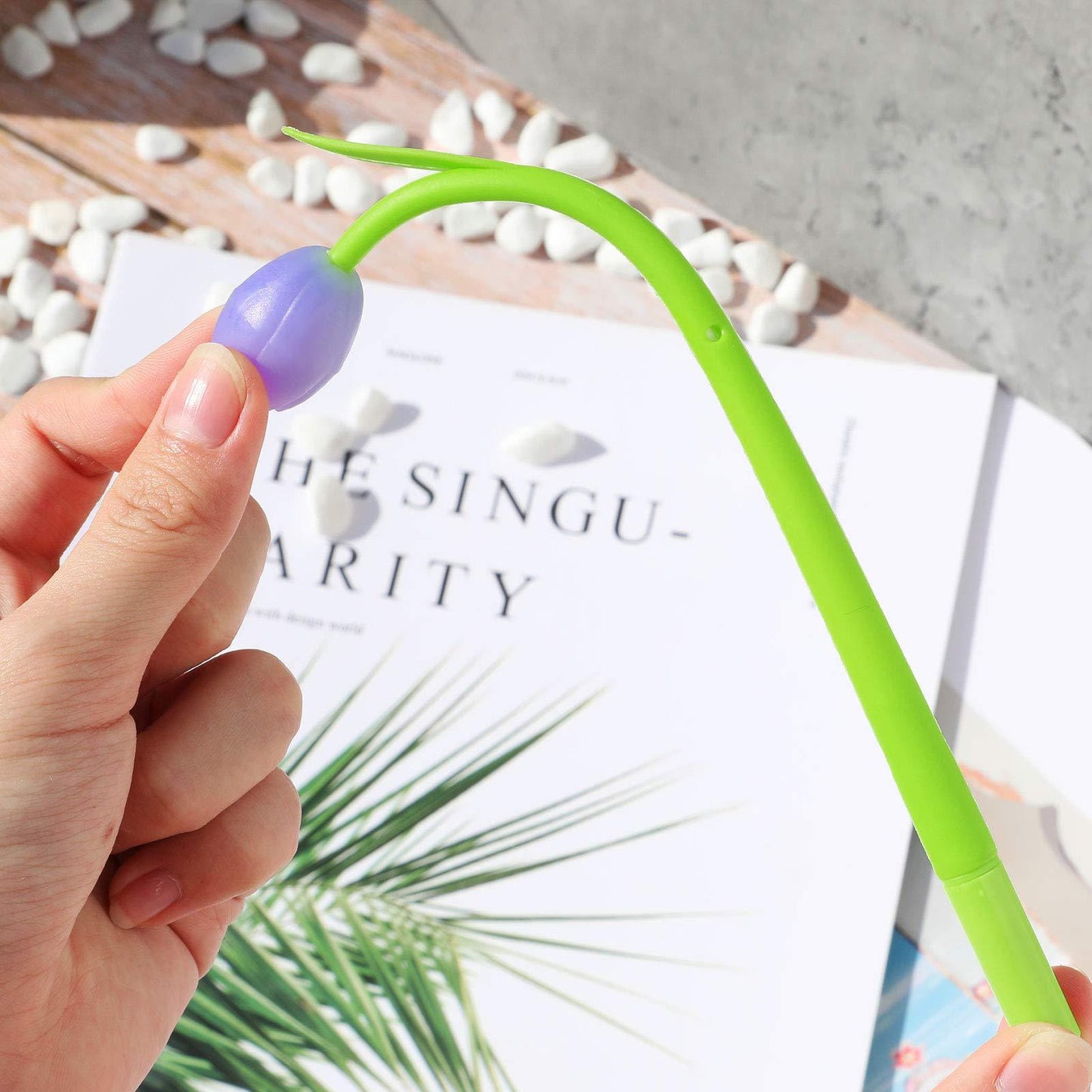 Skorter |  Color-changing tulip ballpoint pens(set of 6)