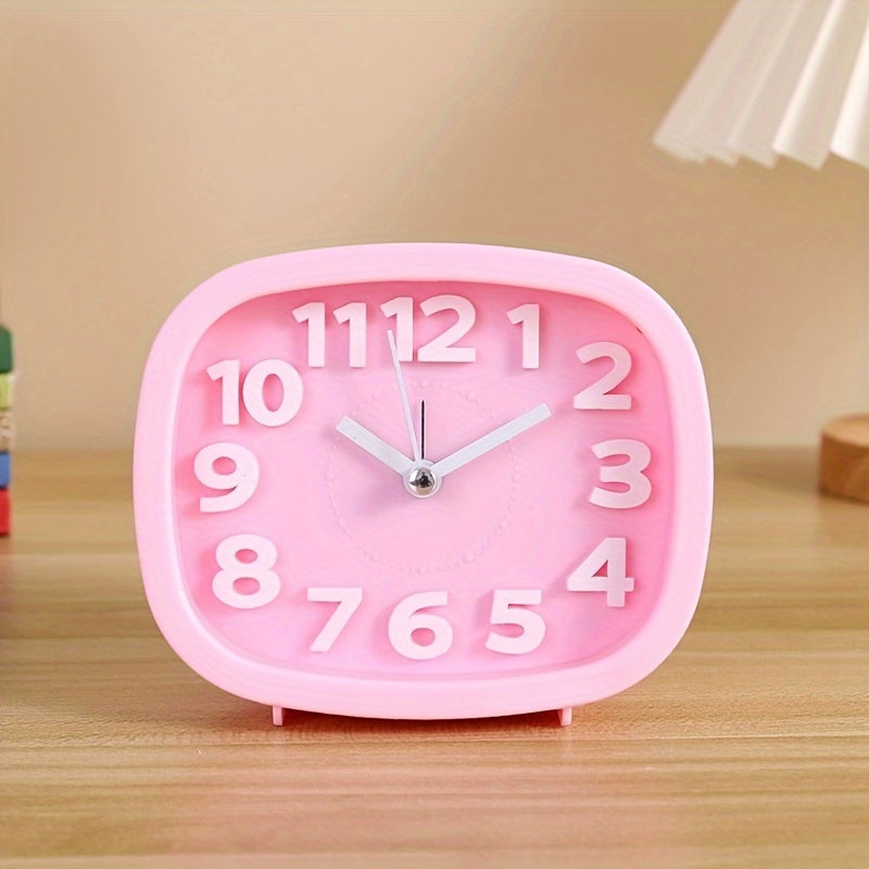 Skorter | TimeSquare - Compact Square Alarm Clock with 3D Design
