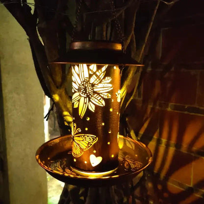 Skorter | Feeder Outdoor Solar Powered Lights Outdoor Hanging Solar Powered Lights