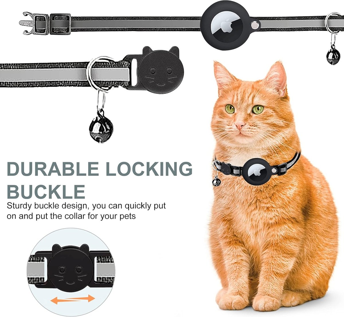 Skorter | FELITRACK – Cat GPS Tracker Collar with Reflective Design
