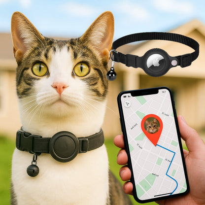 Skorter | FELITRACK – Cat GPS Tracker Collar with Reflective Design