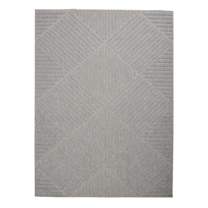 Skorter | Fensham Grey Geometric Indoor / Outdoor Rug