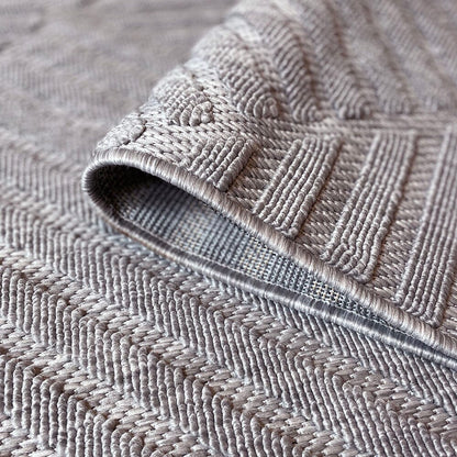 Skorter | Fensham Grey Geometric Indoor / Outdoor Rug