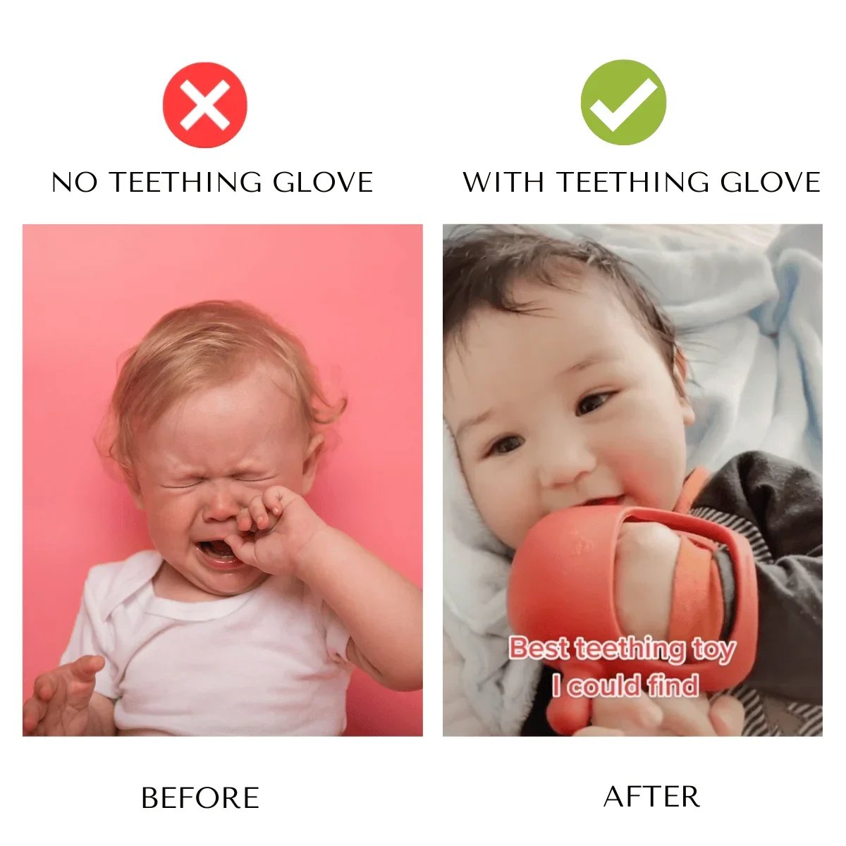 Skorter | Baby Teether Chick Gloves