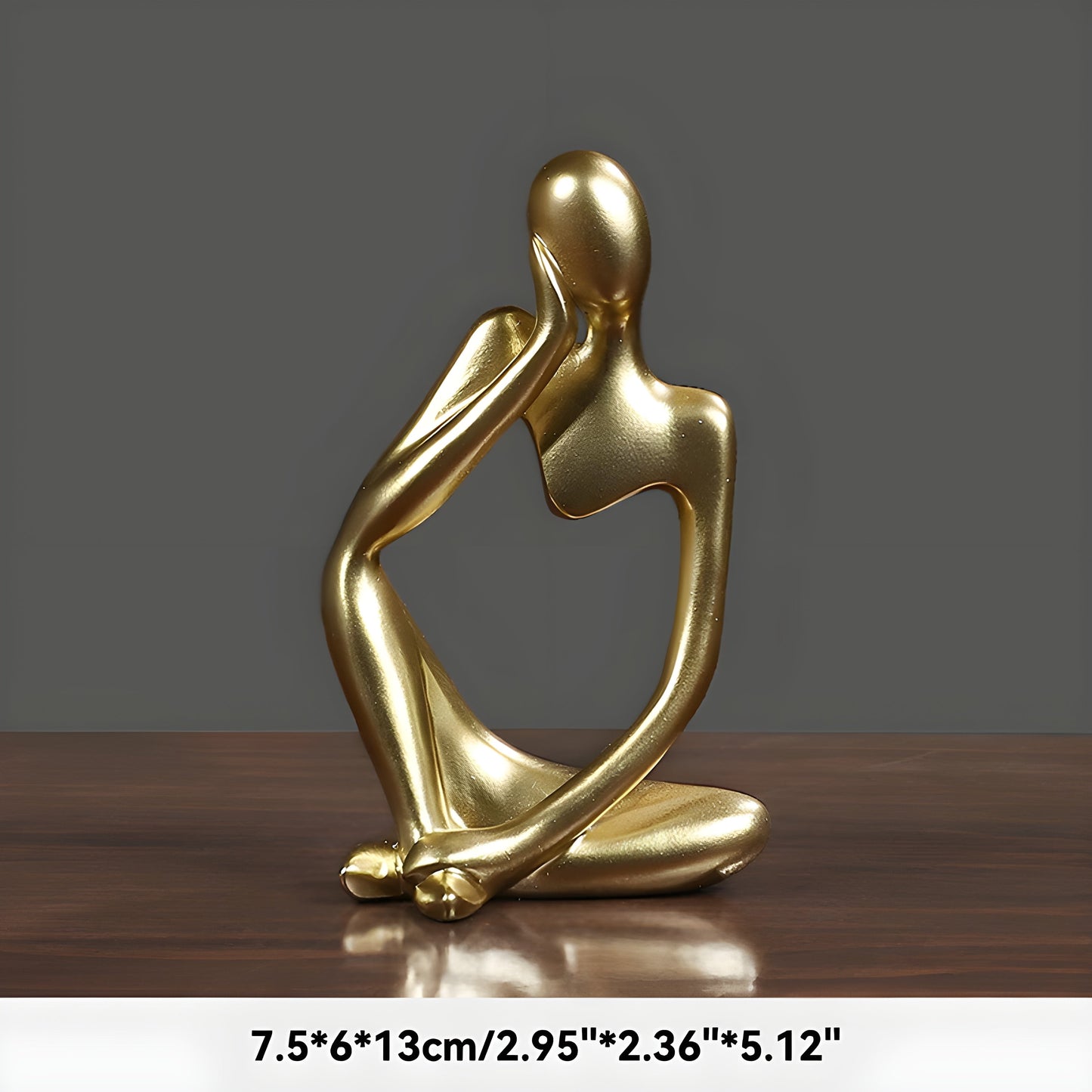 Skorter | Abstract Thinker Sculpture Home Decor