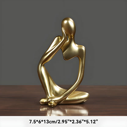 Skorter | Abstract Thinker Sculpture Home Decor