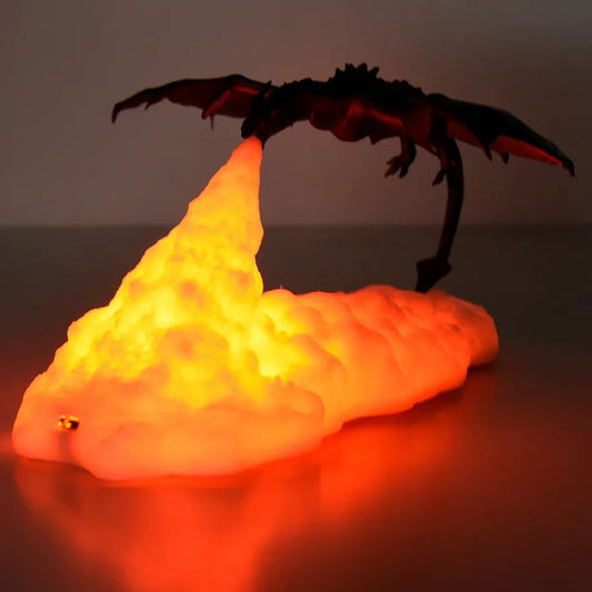 Fire Breathing Dragon Lamp - SKØRTER