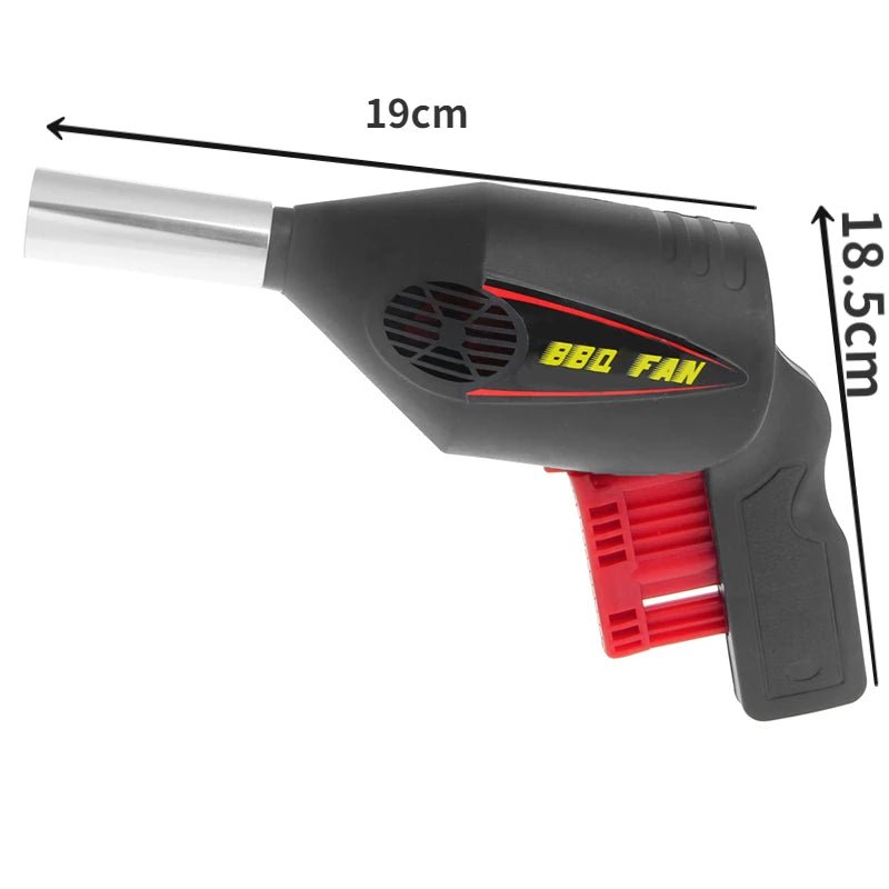 Skorter | FIREFLOW – Portable BBQ Air Blower Fan for Outdoor Cooking