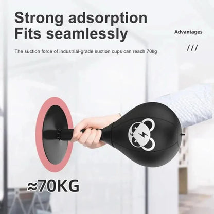 Skorter | Firepunch | Strong Suction Cup Punching Bag