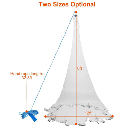 Skorter | Fishing Cast Net Bait Capture Heavy Equipment