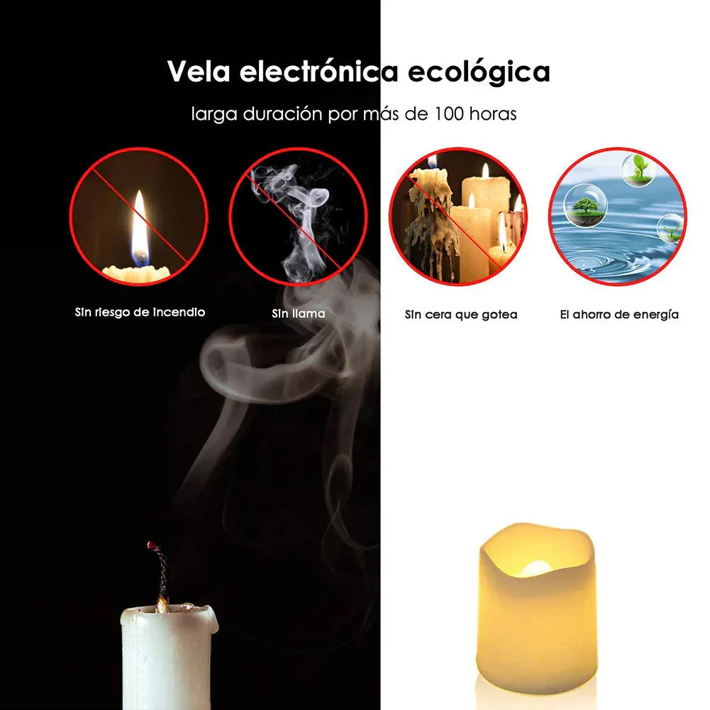 Skorter | Flameless LED Candles for a Cosy Atmosphere - Lumos