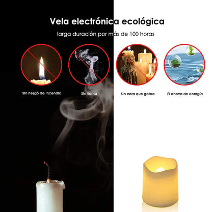 Skorter | Flameless LED Candles for a Cosy Atmosphere - Lumos