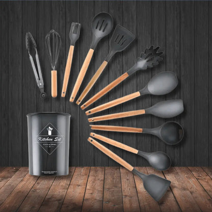 Skorter | FlexiChef Silicone Kitchen Utensil Set