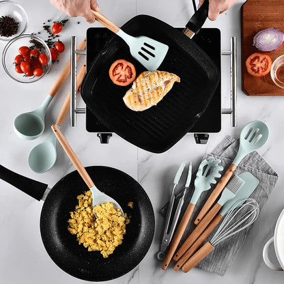 Skorter | FlexiChef Silicone Kitchen Utensil Set