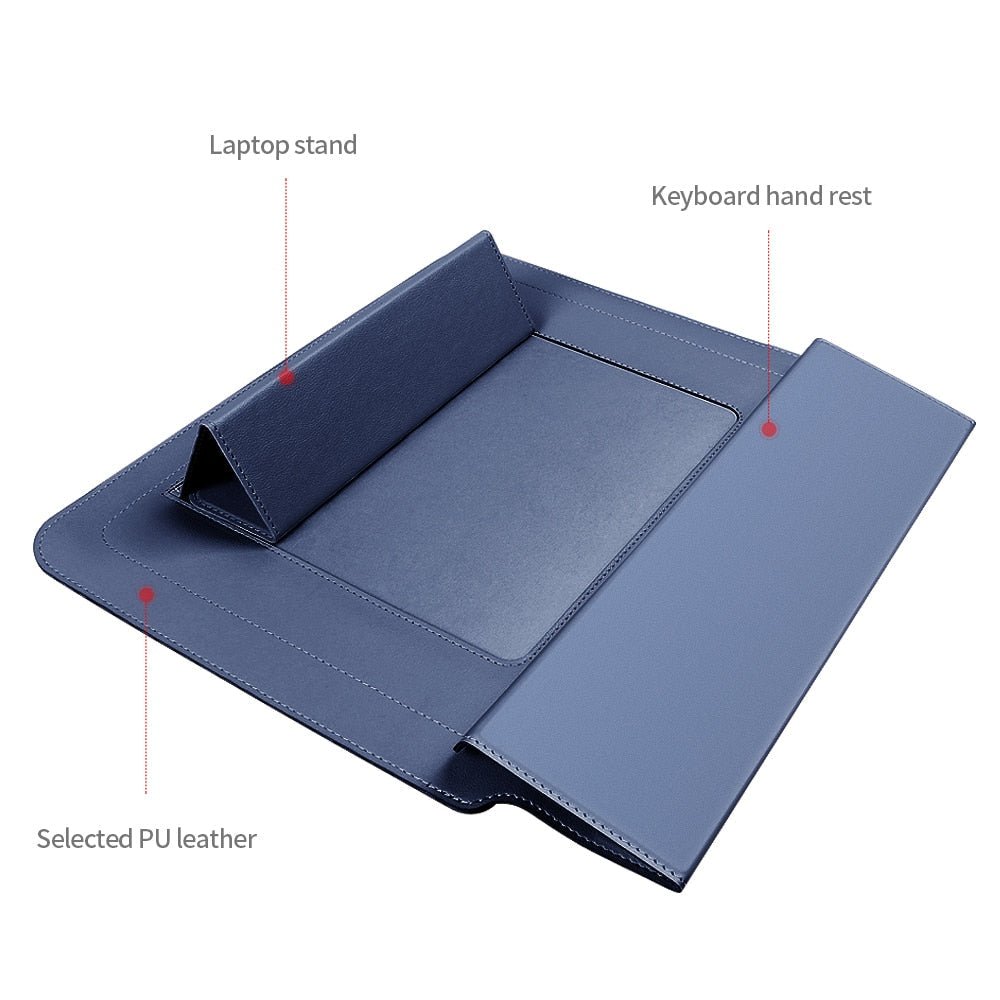 Skorter | FlexiGuard – Slim Waterproof Laptop Sleeve with Shock Protection & Stand
