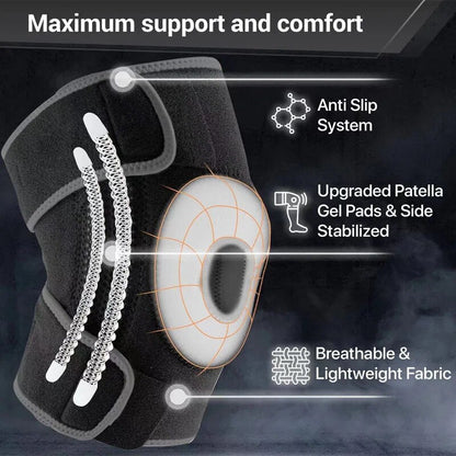 Skorter | FlexiKnee Brace – Adjustable Knee Brace for Plus Sizes