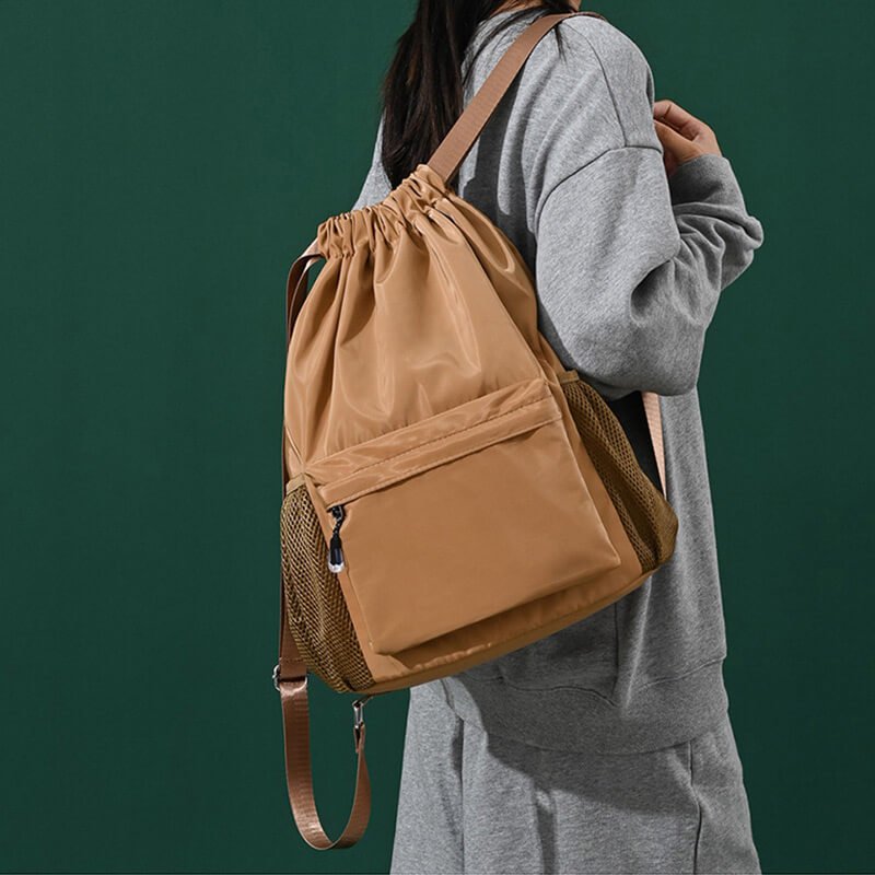 Skorter | FlexiPack – Durable Drawstring Backpack with Shoe Compartment