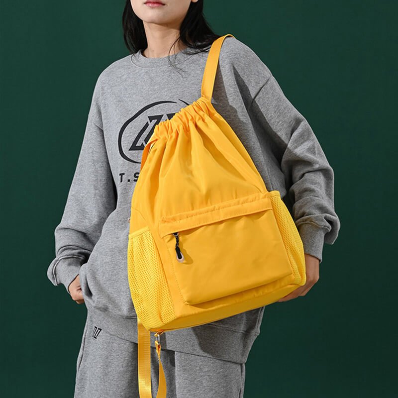 Skorter | FlexiPack – Durable Drawstring Backpack with Shoe Compartment